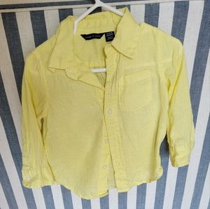 J&J 12-18m yellow shirt